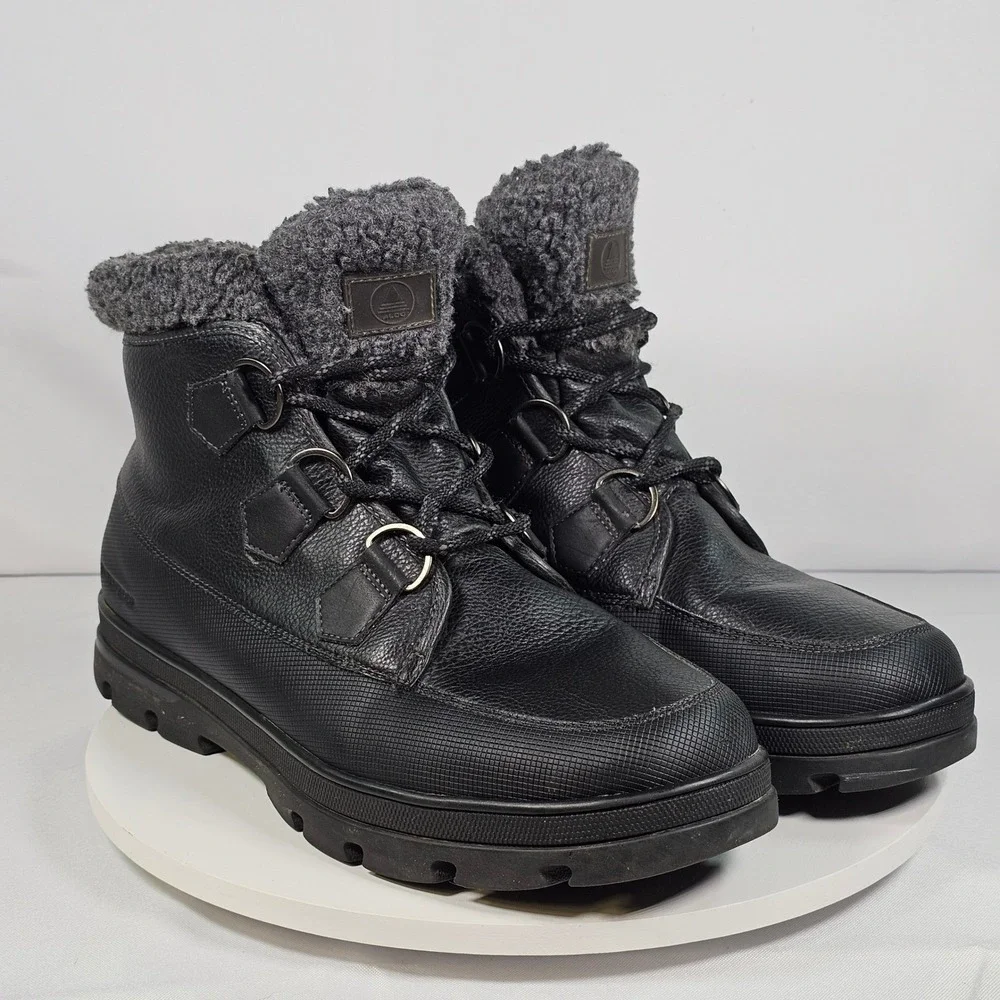 ALDO Black‎ Faux Fur Lined Waterproof Winter Boots Women US Size 10 EUR 43